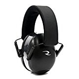 Toennesen Protège-oreilles Protège-oreilles réglables pour les enfants et les adultes Protecteur anti-bruit, noir