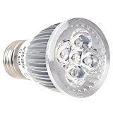 TOOGOO(R)E27 5W 85-265V LED Lampes de serre lampe Hydroponique ampoule a economie d'energie 4 Rouge1 Bleu pour Plantes d'interieur fleur ...