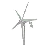 TOPQSC 12V/24V 400W Mini Turbine éolienne Ménagère Imperméable pour Lampadaire Vent Contrôleur de Générateur éolienne Démarrage à Basse Vitesse du ...