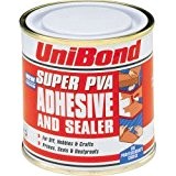 UniBond Super PVA Adhesive Sealer & Primer 250ml Tin (619794) by Unibond
