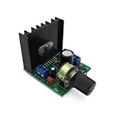 uniquegoods Mini amplificateur numérique 2.0 Audio stéréo Ampli Electro 12V Amp Board pour véhicules Auto Speaker 15W + 15W Dual ...