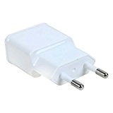 USB de recharge - TOOGOO(R)Chargeur Adaptateur 2-ports Haute Vitesse de Bureau USB pour iPhone iPad Samsung (Blanc)