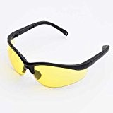 UV Protecting Adjustable Safety Glasses Yellow Tint,7821 by LEDwholesalers LED Ultraviolet Flashlights