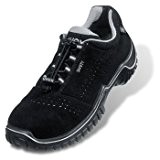 UVEX motion style s1 eSD 6989 sicherheitsschuh chaussures, chaussures de travail vert - Noir - Noir, 41 EU