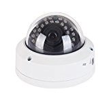 vanxse® Professionnel CCTV 1/3 SONY CMOS HD, résolution 960H 1200TVL 24 LED IR caméra de sécurité étanche Caméra de surveillance Dôme Intérieur/Extérieur ...
