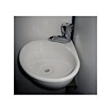 Vasque lave-mains d angle de WC à suspendre WiCi Mini ®