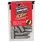 Vermont American 16458 10 Pieces Tic Tac Per Card Box Type Phillips Number 2 Icebit Screwdriver Bit Set by Vermont ...