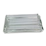 'Verre Tuiles "Mega 10 massif en verre véritable neuf 33 x 42 cm