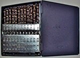 Viking Drill and Tool by Norseman 43540 Type 240-B Bright Finish 118 Degree HSS Drill Bit Set (60 Piece) by ...