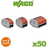 Wago - Valisette 50 bornes pour fils souples et rigides WAGO
