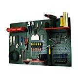 Wall Control Pegboard Standard Tool Storage Kit, Green/Red by Wall Control