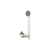 Watco Manufacturing 500-LT-PVC-CP 1.5-Inch PVC Piping Lift and Turn Tubular Plastic Drain Waste and Overflow Kit, Chrome Plated by Watco ...