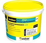 WEBER - Colle carrelage pâte Weber Adhésif allégé haute performance 5kg classe D2ET - 16000127