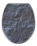 Wenko 21397100 Slate Rock Abattant Duroplast 38,5 x 5 x 46 cm