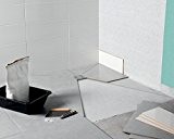 Wirquin 30721484 Slim Kit de Receveur de douche à carreler Grille Carrée 90 x 90 cm