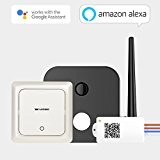Wisqo Wi-Fi Interrupteur | Fonctionne avec Amazon Alexa | hub, commutateurs et Relais 3 en 1
