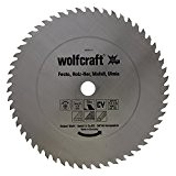 Wolfcraft 6606000 Lame scie table CV 56DTS Diamètre 350 x 30 x 1,8 mm