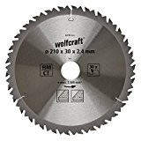 Wolfcraft 6737000 Lame scie circulaire CT 30 Dts Diamètre 210 x 30 mm