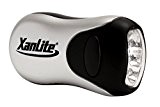 Xanlite DY580 Torche Dynamo 3 LED Noir/Gris