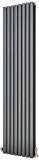 Ximax 40 Nova Radiateur tubulaire design vertical Matière texturée Anthracite mat 1800 x 236 mm