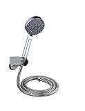 XL Mutli function Shower Head,Extra Long Hose 2 Meter(78.75 inches) and Shower Head Holder by HAUSLER