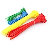 Yasorn coloré assorties autobloquante Multi câble en nylon Zip Tie Lot de 200 pcs