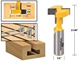 Yonico 14188 T-Slot and T-Track Slotting Router Bit 1/2-Inch Shank by Yonico