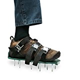 Zdtech Chaussures  d'aération de gazon pour Sandales à pointes résistantes Boucles en métal et 3 Sangles pour aérer votre pelouse ...