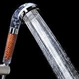 ZenFresh Pommeau de douche filtrant et ionisant pour peau et cheveux secs Haute pression 30% d'économie d'eau Régulateur de pression ...