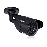 ZOSI 1/3"CMOS CCTV 1000TVL 960H Caméra de Surveillance Vidéo Extérieur Système CCTV, 3.6mm Objectif avec IR, LED IR 42, Vision ...